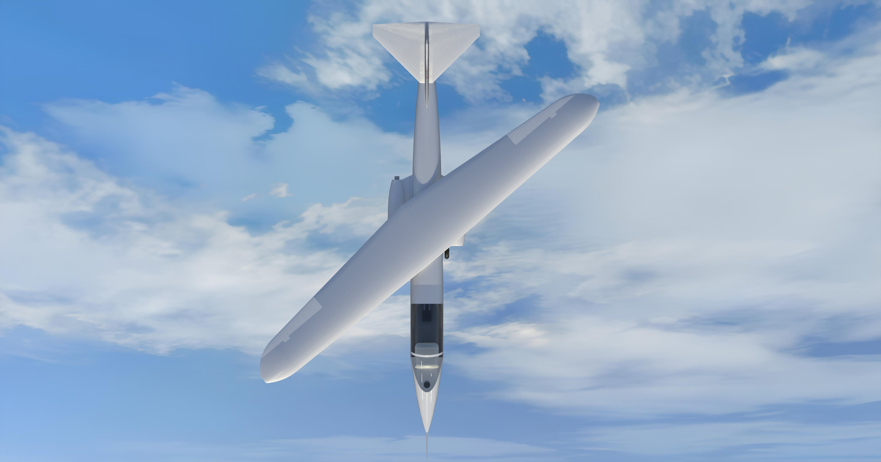 NASA AD-1 Render 1